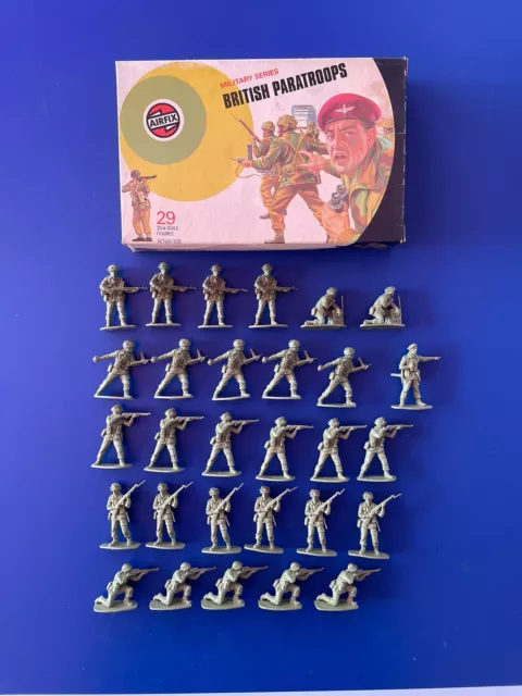 Airfix Soldiers Boxed British Paratroops 1 32 WW2