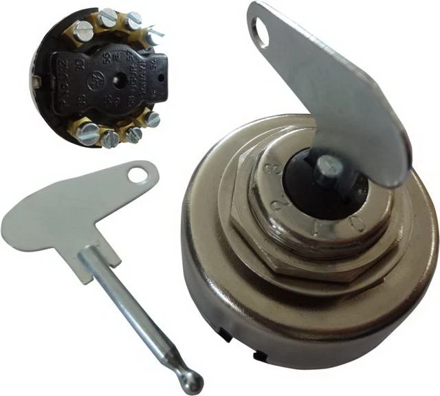 GisWell 36-tlg. Baumaschinen Schlüssel Set - Universal Zündschlüssel Für Traktor & Bagger