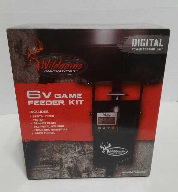 DEER FEEDER WILDGAME Innovations 6V Digital Game Kit TH6VD Power