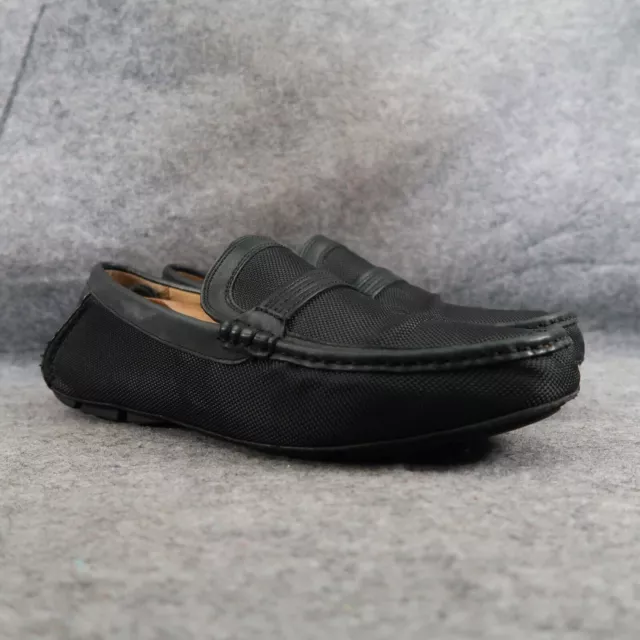 BAR III SHOES Mens 9 Driving Loafers Casual Slip On Jett Moc Toe Black ...