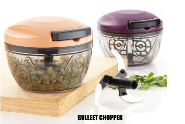 Pull String Hand Chopper Manual Food Processor To Slice Vegetables Kitchen Tool