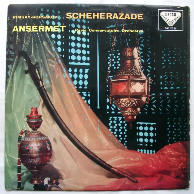 SXL 2086 WBg BBB ED1 - Rimsky-Korsakov - Scheherazade - Ansermet LP -   LISTEN