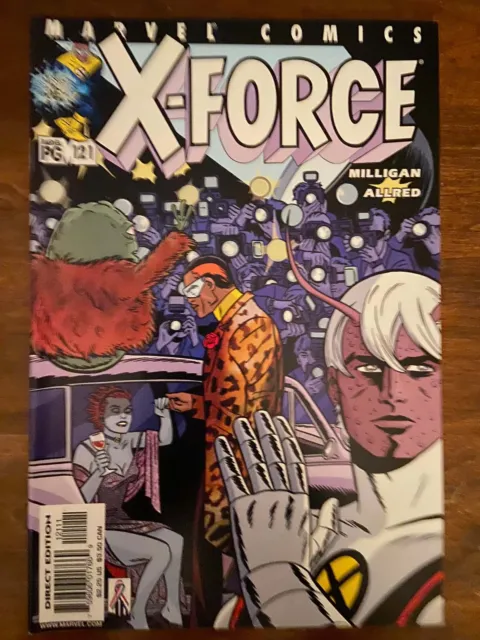 X-FORCE #121 (Marvel,1991) VF/+ Peter Milligan, Mike Allred