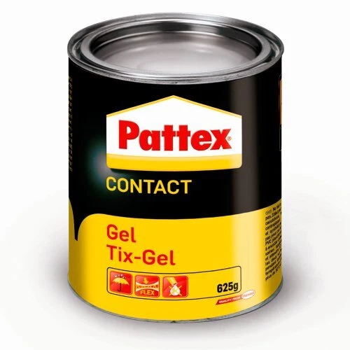 Pattex Colle contact type néoprène- Formule Gel tous matériaux- boite 625 gr