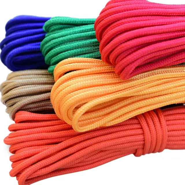 10 M Clothesline Clothes Hanging Rope Quilt Drying Portable Windproof Non-Slip