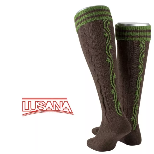 Gents NEW German Gray/Green Knee Socks for Lederhosen 11
