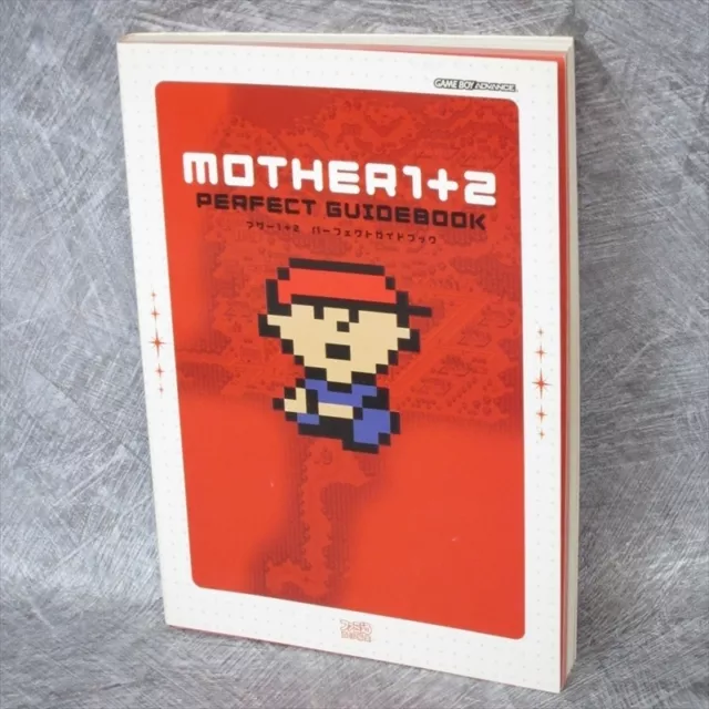 MOTHER 1   2 Perfect Guide Nintendo GameBoy Advance Book 2003 Japan EB79*