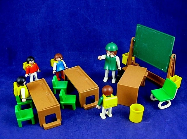 Playmobil escuela niños sales