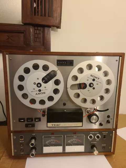 TEAC A-4010S AUTO-REVERSE REEL-TO-REEL  nice sound, clean, good working order.