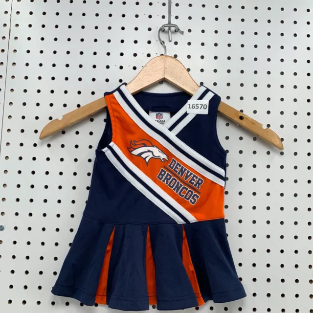Denver Broncos Cheerleader Outfit Nfl Team Apparel Grils Size 12M