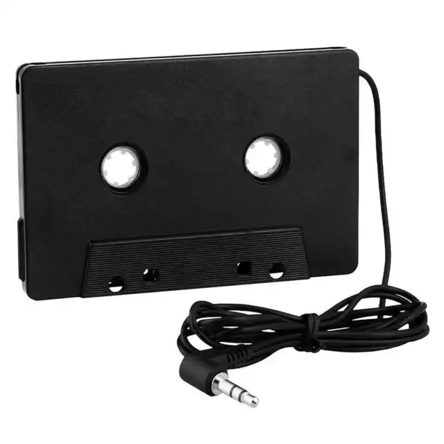 Cassette Audio Tape Adapter per Car iPhone iPod Nano MP3 CD Radio 3.5 Jack Aux 2