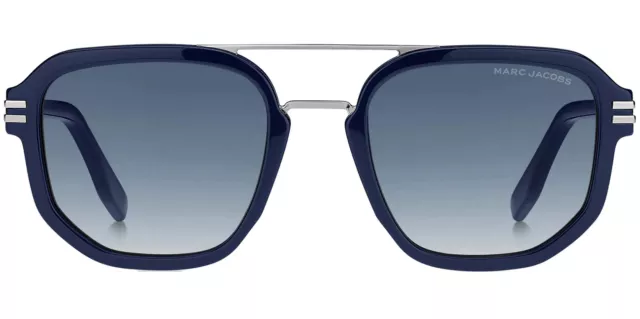 Mark Jacobs Men's Blue Stylized Pilot Sunglasses - MARC588S 0PJP 08 2