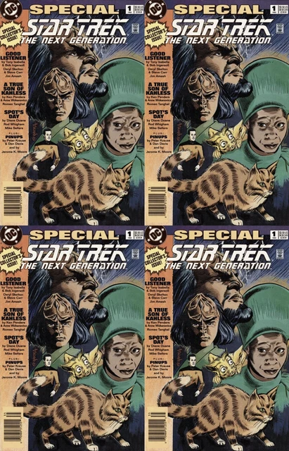 Star Trek: The Next Generation Special #1 Newsstand (1993-1995) DC - 4 Comics