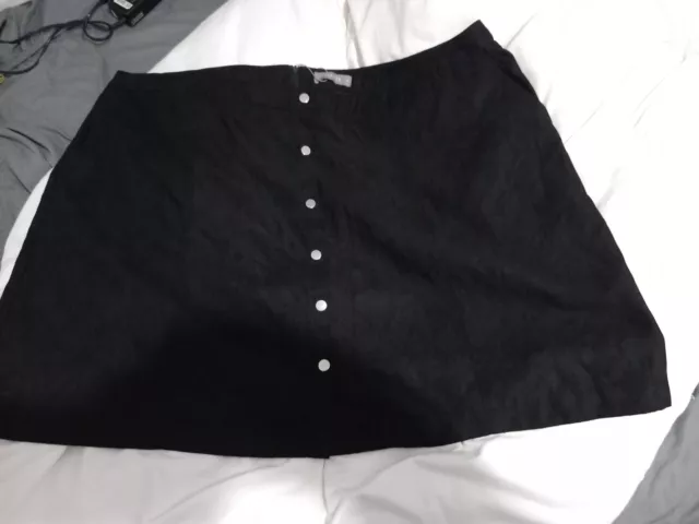 Oasis faux suede deals snake skirt