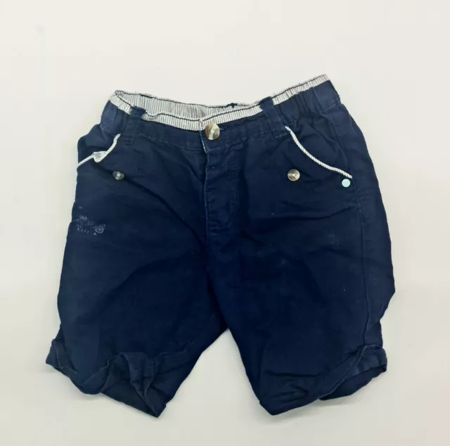 Mignon Court Français Bébé Pantalons Shorts De Sergent Major Taille 18M 80