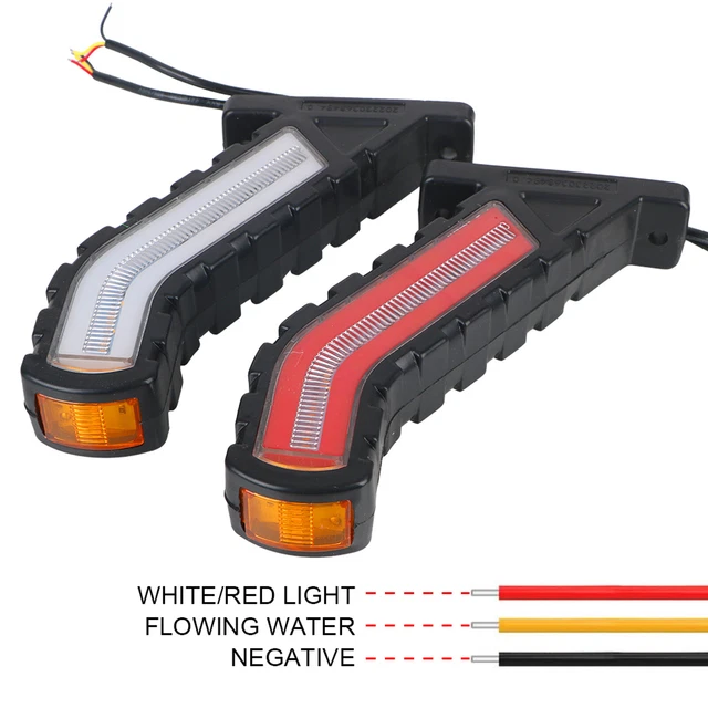 1 Paar LED Anhänger Positionsleuchten Begrenzungsleuchten Umrissleuchte 12v 24v | 1 X 990483 + 1