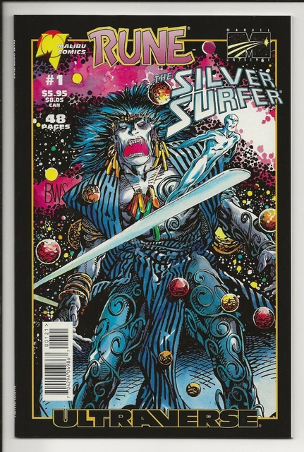 Rune & The Silver Surfer Vol1 #1 NM (Malibu / Marvel Comics 1995) Ultraverse