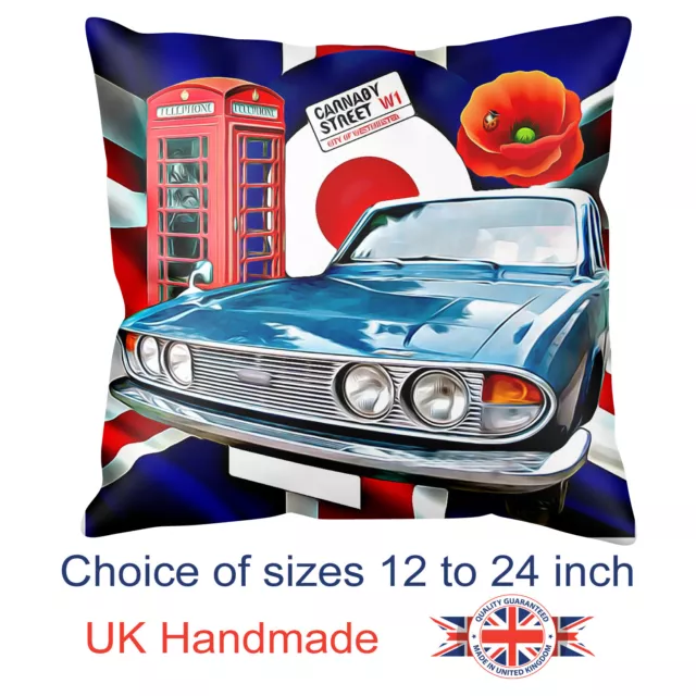 Car Art Triumph 2000 MK2 Cushion Triumph 2000 MK2 Pillow Personalised Unofficial