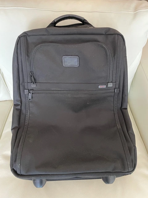 Tumi  22900Dh  Alpha Black Ballistic Nylon  Carry On Luggage