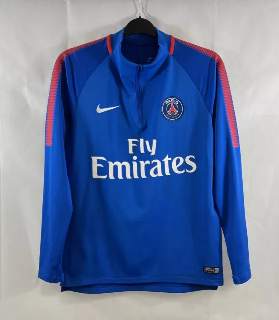 Paris Saint Germain Drill Football Jacket 2017/18 Adults Medium Nike C90