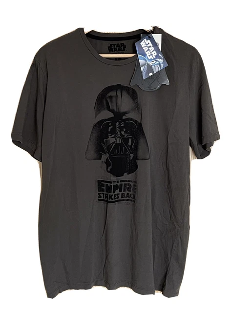 Dark Green Cotton T-Shirt Size XL Star Wars Empire Strikes Back Darth Vader