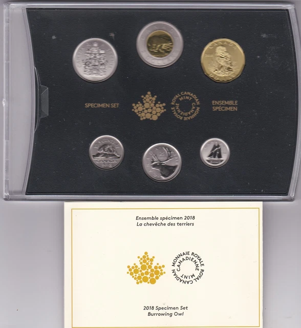 カナダ造幣局　　SPECIMEN SET 6-Coin Specimen Set - Black-Footed Ferret (2020) | The Royal