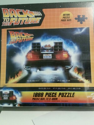 DELOREAN ritorno al futuro LL 1000 PEZZI Premium Puzzle Jigsaw Ufficiale al 2 