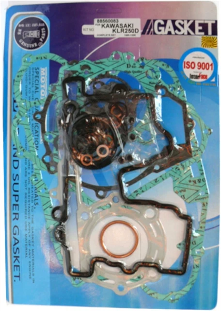 Motorcycle Engine Complete Gasket Set for KAWASAKI KFX 250 A Mojave KSF KLR