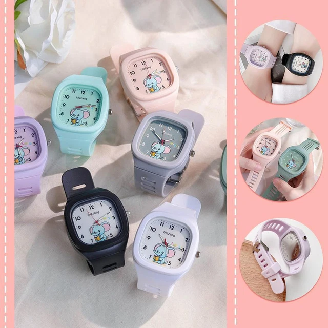 Orologio Impermeabile Bambini Orologio Per Bambini Con Animali Colorati - Cinturino Regolabile, Batteria Inclusa, 3-12 Anni Orologio Silicone Ipoallergenico - Foto 2