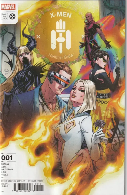 X-Men Hellfire Gala # 1 Cover A  NM Marvel 2022 [I2]