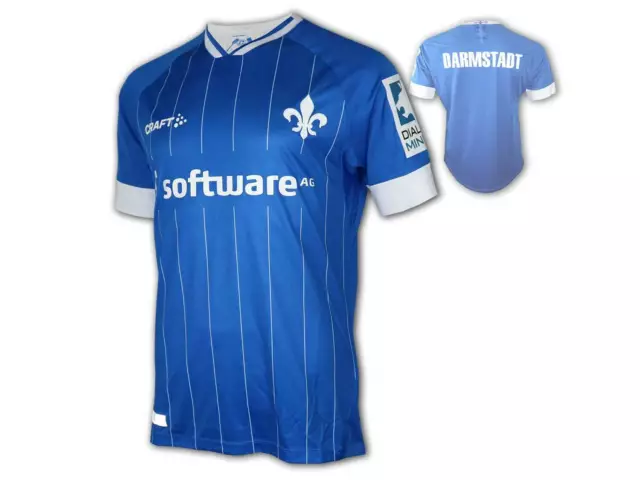 Craft SV Darmstadt 98 Heimtrikot 21 22 blau SV98 Home Shirt Fan Jersey Gr.S-3XL