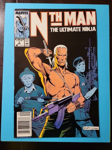 VINTAGE - MARVEL COMIC - Nth MAN #2 - 1989 ultimate ninja