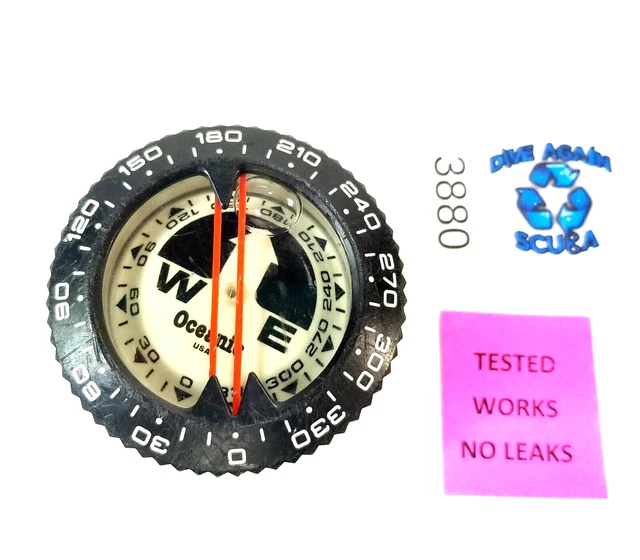 Module Compas De Plongée Vintage #104 – Étanche – Sans Marque