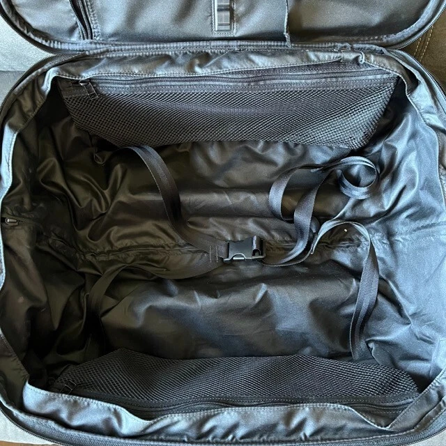 Tumi T Tech Carry-On Wheeled Upright Expandable 21" 57621D Black Suitcase Bag 10