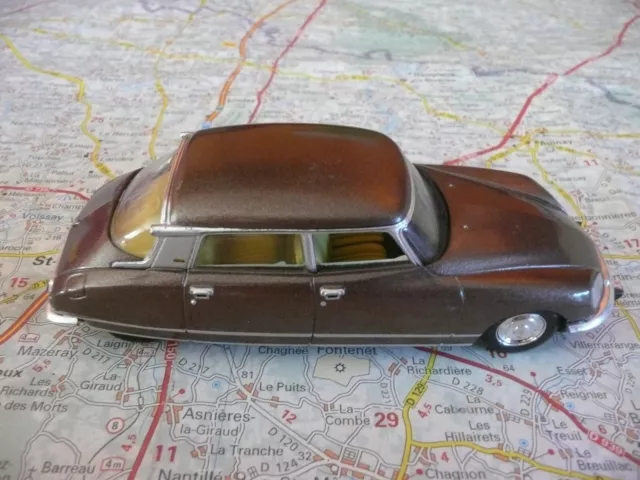 CITROËN DS 23 Pallas Brun Scarabé NOREV 1/43 série Voitures Françaises
