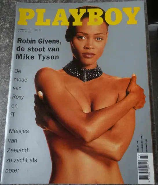 Playboy NL Dutch Oktober 1994 Robin Givens 10/94 Niederlande Holland 10/1994