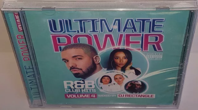 Dj Rectangle Ultimate Power R&B Club Hits Volume 4 (2017) Brand New Sealed Cd