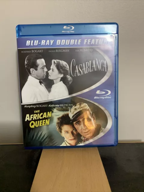 Casablanca/The African Queen (Blu-ray Disc, 2013, 2-Disc Set)