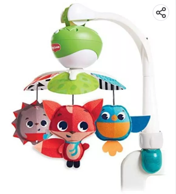 Tiny Love Take-Along Mobile, Baby Mobile and Stroller Activity Toy with Music