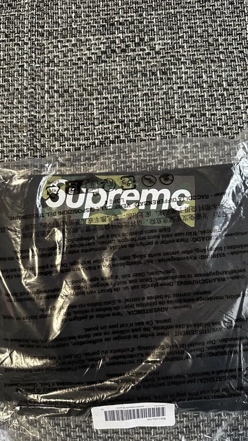 Supreme box cheap logo nera