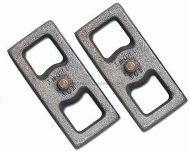 Rubicon Express 2" Tapered Rear Lift Blocks fits 1984-2001 Jeep Cherokee RE1270