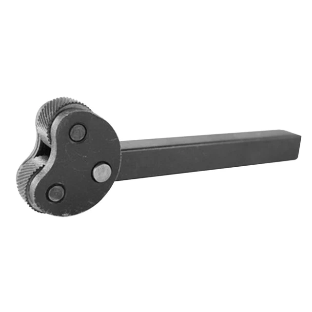 Turning Lathe Double Wheel Knurling Tool Industrial Cutter Rod For Woodworking