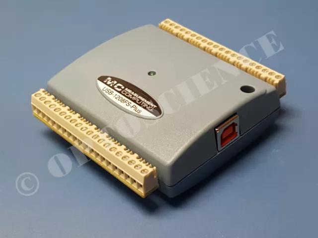 Measurement Computing MCC USB-1208FS-PLUS Data Acquisition Device, Multifunction