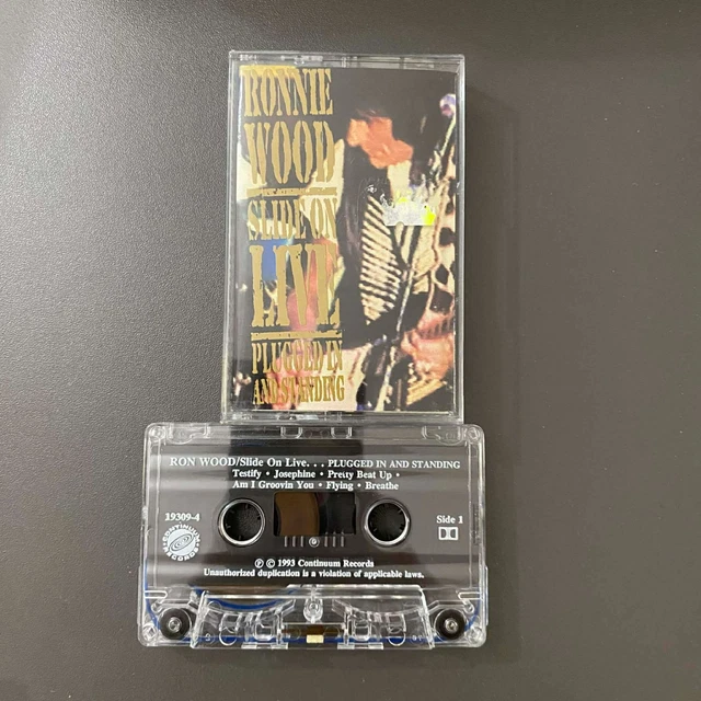 RONNIE WOOD - SLIDE ON LIVE - PLUGGED IN AND STANDING CD - Digipak