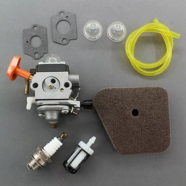 Carburetor Carb Gasket Spark Plug Kit Fit for Stihl FS110 FS100 KM90 KM100 FS90R