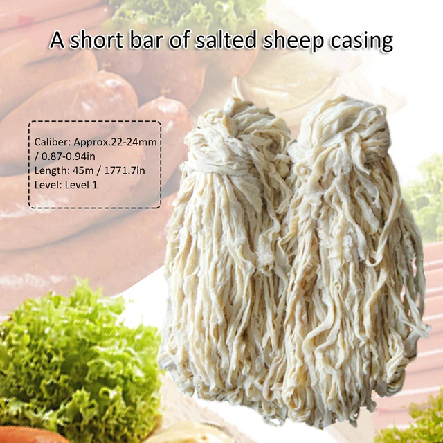 HD Sausage Casings Natural Salted Sheep Casing Sausages Casing Tube For Sausage