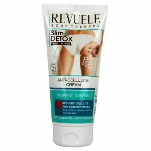 REVUELE SLIM & DETOX MIT KOFFEIN 24h WIRKUNG ANTI–CELLULITE CREME 200ml