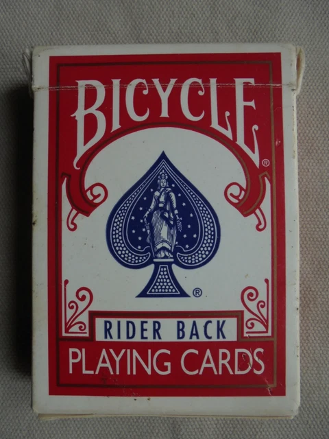 Jeu de 54 cartes Bicycle Poker 808 Rider Back Playing Cards