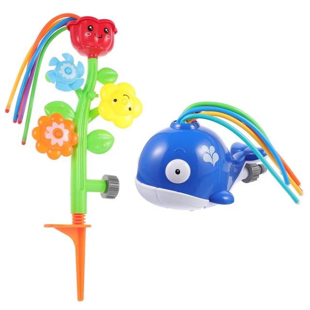 2 Pcs Jouets De Bain Pour Bébé Jouet Aquatique Jouets De Plein Air Baleine