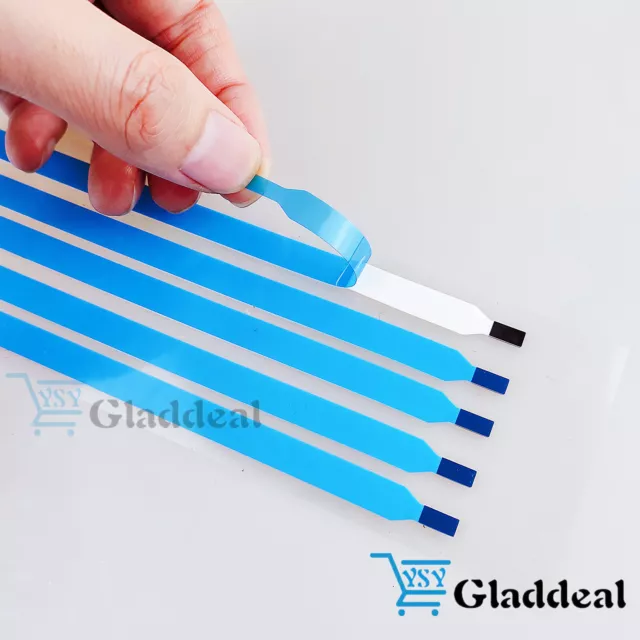 5 PCS Pull Tabs Stretch Release Adhesive Strips for LCD Screen Panel with tabs
